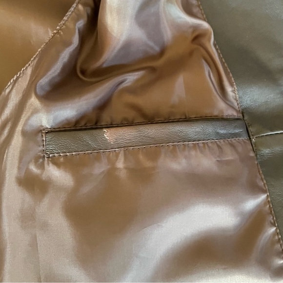 NWOT Scully Soft Lamb Leather Vest With Extension Chain & Buffalo Nickel Snaps - Picture 9 of 15